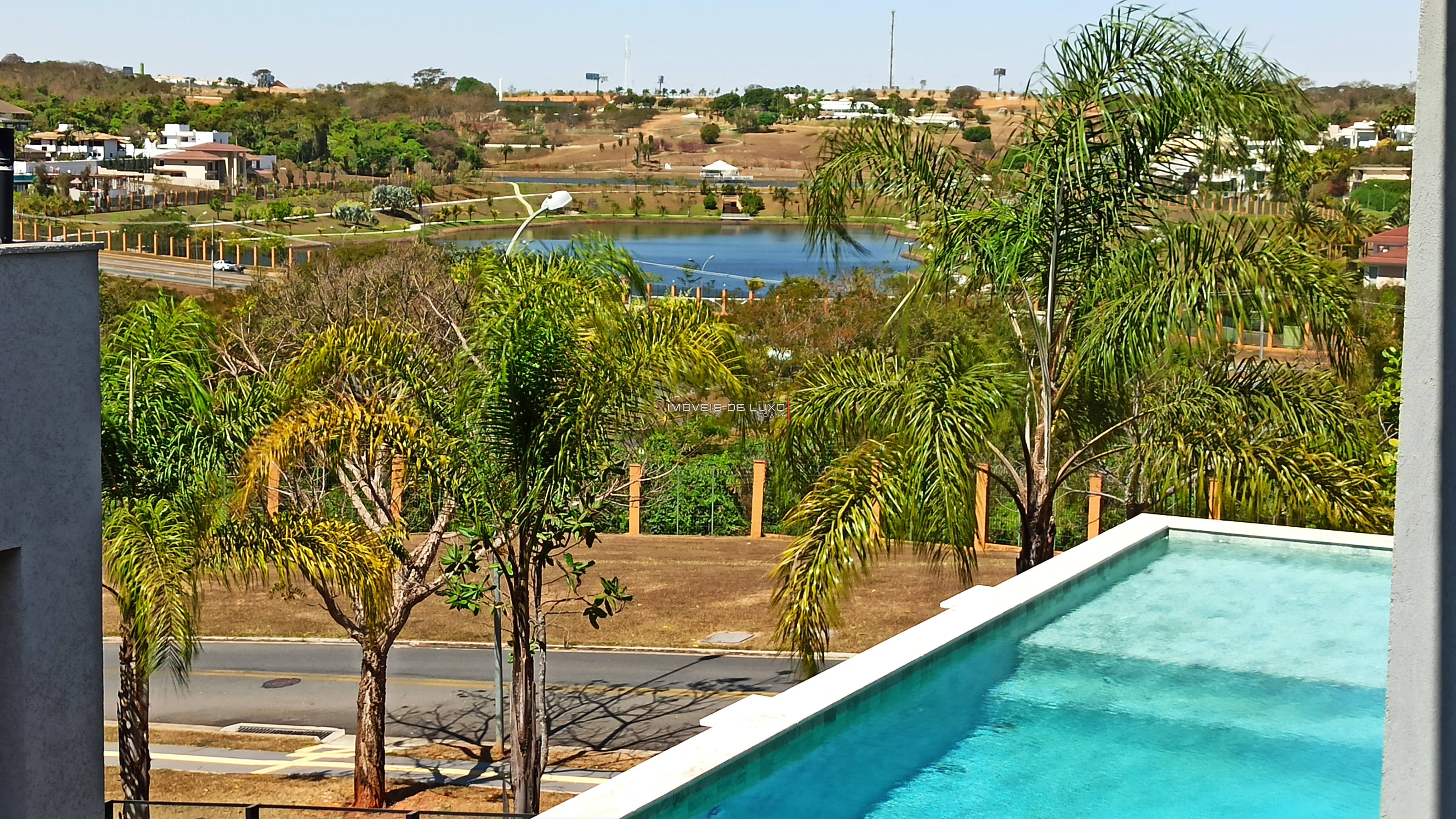 Imóveis de Luxo - Sobrado 4 Suítes com vista para o Lago no Alphaville Araguaia