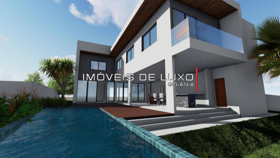Imóveis de Luxo -  Lindo Sobrado no Alphaville Goiás com 470 m2