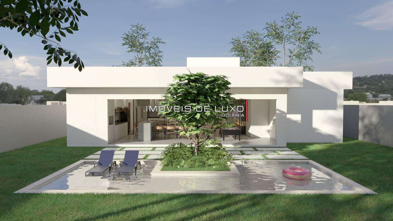 Imóveis de Luxo - Casa térrea com 3 suítes plenas, paisagismo lindo!! Cond Villa Verde