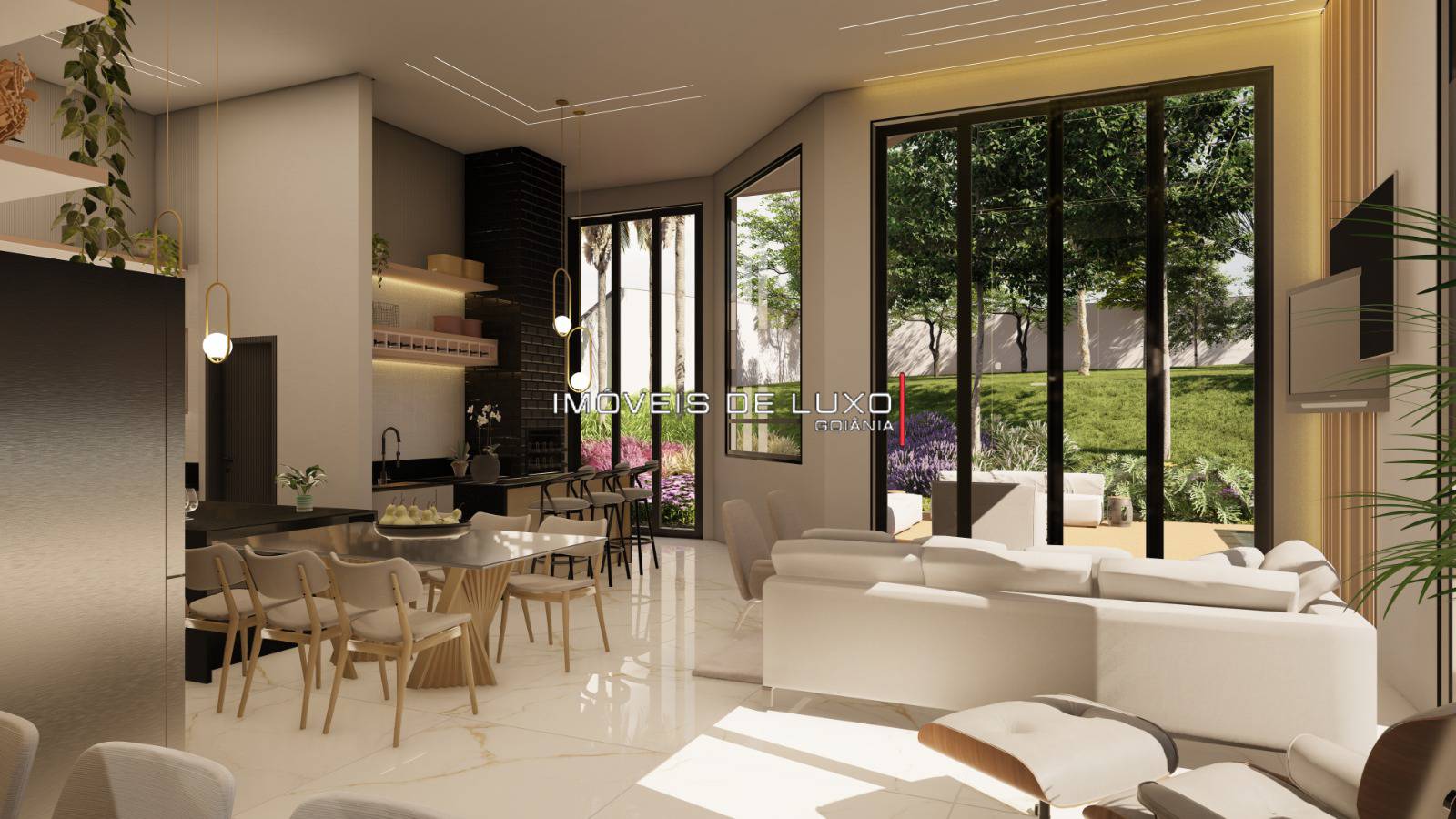 Imóveis de Luxo - Casa Térrea alto padrão, 288m2, projeto contemporâneo!! Villa Verde
